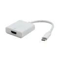USB (3.1) Adaptér, USB C (3.1) M-HDMI F, 0, biely, 4K2K@30Hz