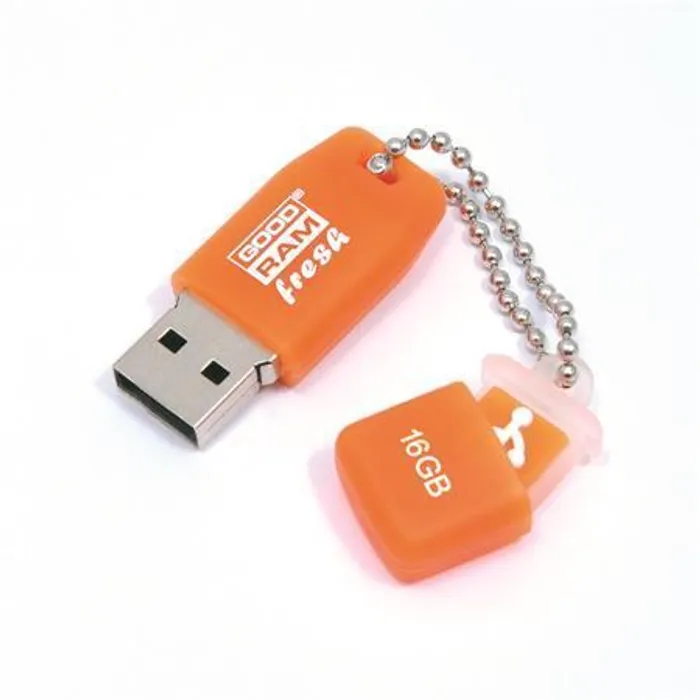 Hlavný obrázok produktu USB flash disk "Fresh", 16GB, USB 2.0, 20/5 MB/sec, s vůní, pomeranč, GOODRAM