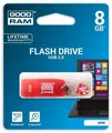 USB flash disk „Fresh“, 8 GB, USB 2.0, 20/5 MB/s, s vôňou, jahoda, GOODRAM
