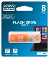 USB flash disk „Fresh“, 8 GB, USB 2.0, 20/5 MB/s, s vôňou, pomaranč, GOODRAM