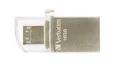 USB flash disk „Micro“, 16 GB, adaptér USB 3.0 + micro USB, VERBATIM