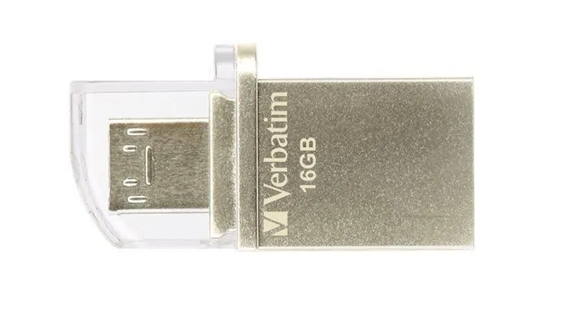 Hlavný obrázok produktu USB flash disk "Micro", 16GB, USB 3.0+micro USB adapter, VERBATIM