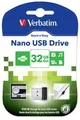 USB flash disk Nano, 32GB, USB 2.0, 10/3MB/sec, VERBATIM
