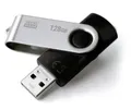 USB flash disk "Twister", čierna, 128 GB, USB 2.0, 20/5 MB/s, GOODRAM