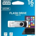 Ďalší obrázok produktu USB flash disk "Twister", čierna, 16 GB, USB 2.0, 20/5 MB/s, GOODRAM