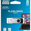 Ďalší obrázok produktu USB flash disk "Twister", čierna, 8 GB, USB 2.0, 20/5 MB/s, GOODRAM