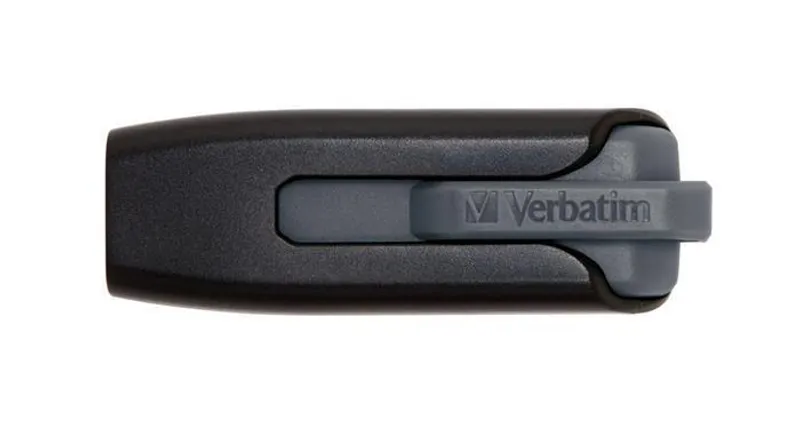 Hlavný obrázok produktu USB flash disk "V3", černá-šedá, 128GB, USB 3.0, 80/25 MB/sec, VERBATIM