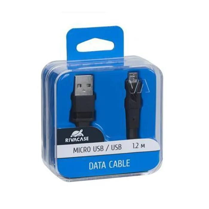 Hlavný obrázok produktu USB kabel  "6000 BK12", černá, micro USB, 1,2m, RIVACASE