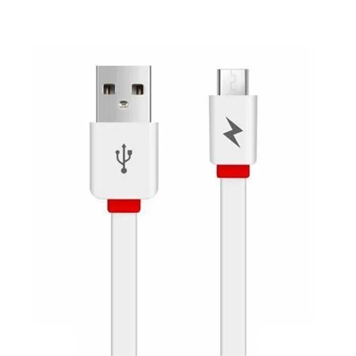 Hlavný obrázok produktu USB kabel "CL-950", bílá, micro USB - USB, 1 m, nezamotává se, AWEI