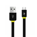 USB kábel "CL-950", čierny, micro USB - USB, 1 m, neschádza sa, AWEI