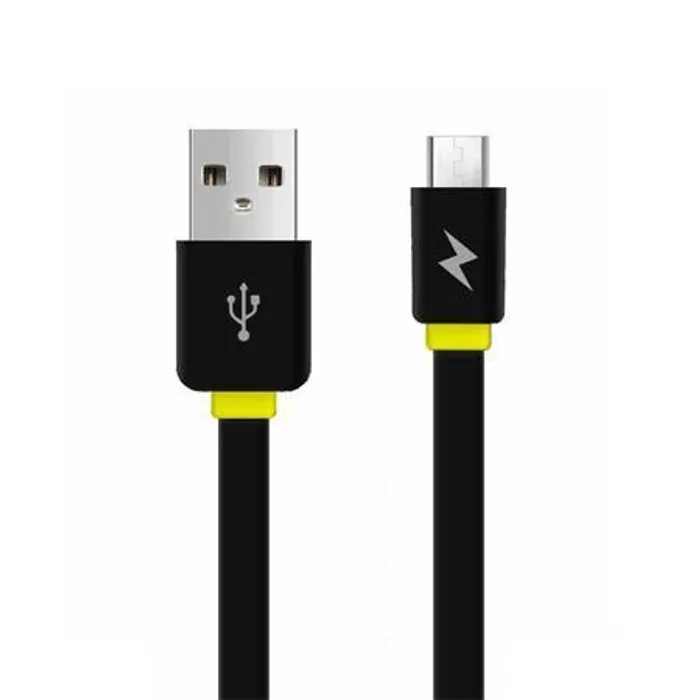 Hlavný obrázok produktu USB kabel "CL-950", černá, micro USB - USB, 1 m, nezamotává se, AWEI