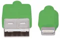 USB kábel "iLynk", lightning, 1 m, zelená, MANHATTAN