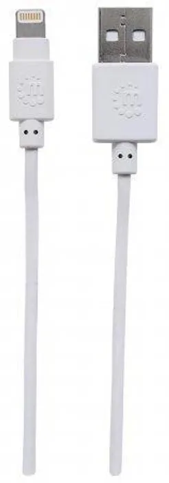 Hlavný obrázok produktu USB kabel "iLynk", lightning, 2 m, bílá, MANHATTAN