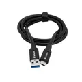 Ďalší obrázok produktu USB kábel, strieborná, 1 m, USB-C 3.1 - USB-A, VERBATIM