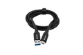USB kábel, strieborná, 1 m, USB-C 3.1 - USB-A, VERBATIM