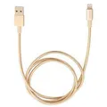Ďalší obrázok produktu USB kabel, zlatá, lightning, 100 cm, VERBATIM