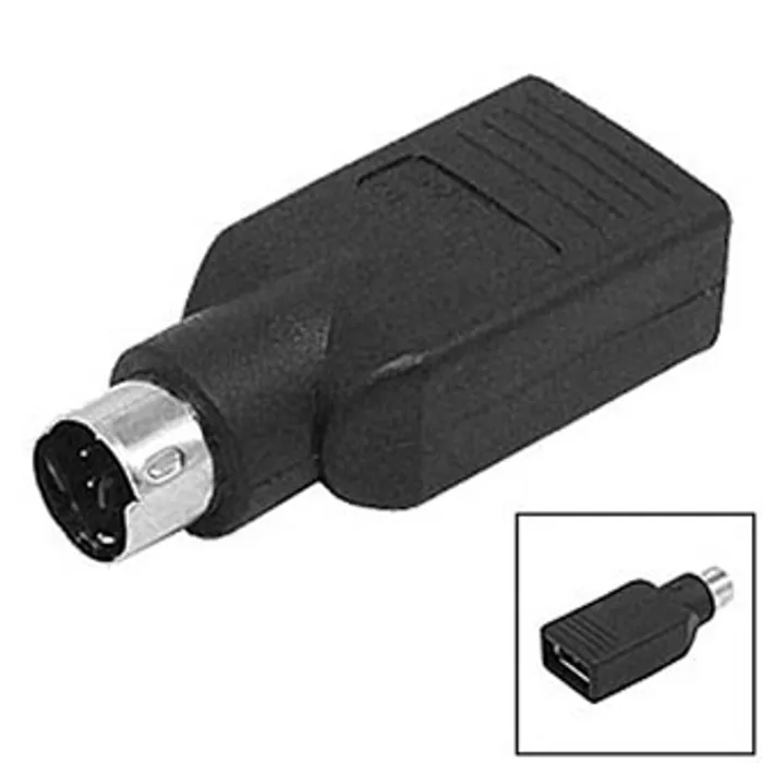 Hlavný obrázok produktu USB Redukce, pro myš, PS/2 M-USB A (2.0) F, 0, černá