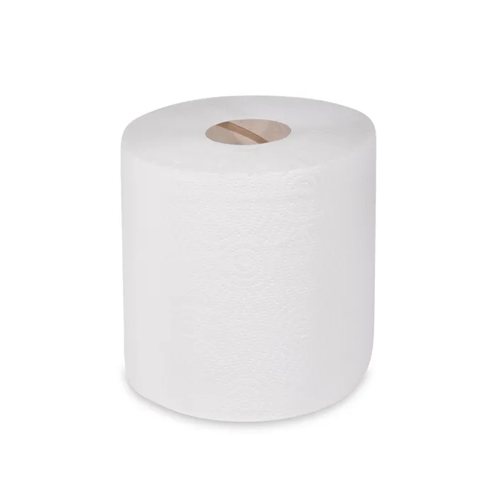 Hlavný obrázok produktu Utěrka 2vrstvá s ražbou bílá 19cm x 100m (průměr 17 cm) [1 ks]
