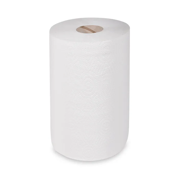 Hlavný obrázok produktu Utěrka 2vrstvá s ražbou bílá 19cm x 50m (průměr 13,5 cm) [1 ks]
