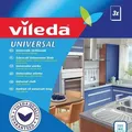 Ďalší obrázok produktu Utierka, 34x36 cm, 3 ks, VILEDA Universal, bielo-červená