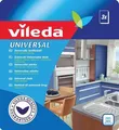 Utierka, 34x36 cm, 3 ks, VILEDA Universal, bielo-červená