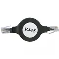 Ďalší obrázok produktu UTP patchcord, Cat.5e, RJ45 M-1.2m, netienený, navíjacia, čierny, Logo, LOGO bag