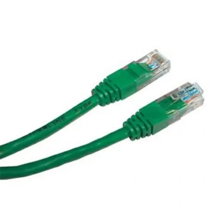 Hlavný obrázok produktu UTP patchcord, Cat.5e, RJ45 M-5m, nestíněný, zelený, economy