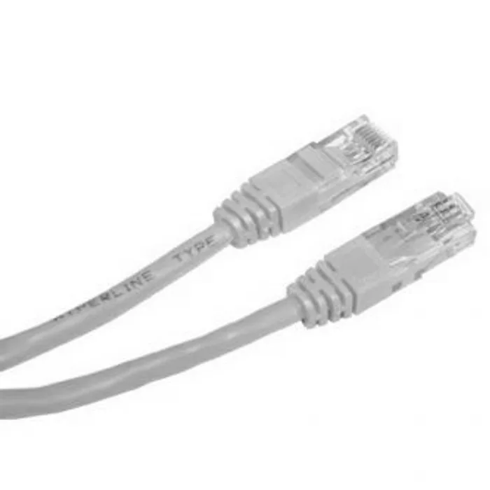 Hlavný obrázok produktu UTP patchcord, Cat.5e, RJ45 M-20m, nestíněný, křížený, šedý, k propojení 2 PC, economy