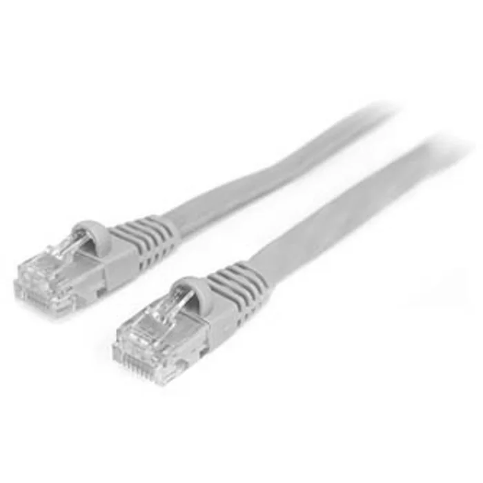 Hlavný obrázok produktu UTP patchcord, Cat.5e, RJ45 M-2m, nestíněný, plochý, šedý, economy