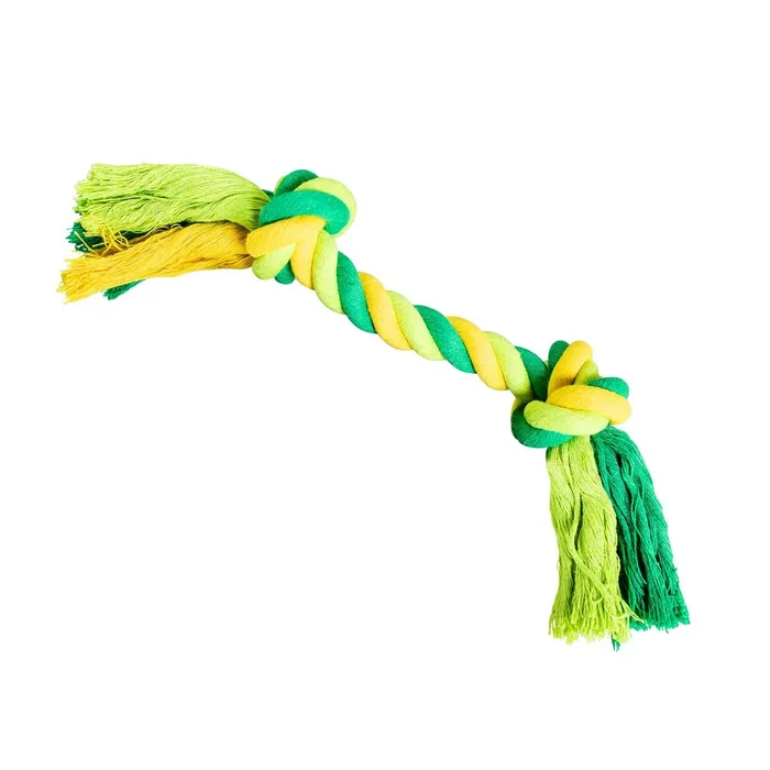 Hlavný obrázok produktu Uzel HipHop bavlněný 2 knoty limetková, zelená 30cm, 140g