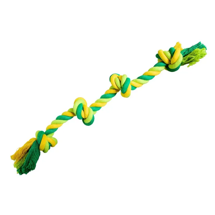 Hlavný obrázok produktu Uzel HipHop bavlněný 4 knoty 60 cm / 340 g limetková, zelená