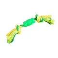 Ďalší obrázok produktu Uzol s chráničom HipHop bavlnený 2 knôty 30 cm / 130 g limetková, zelená