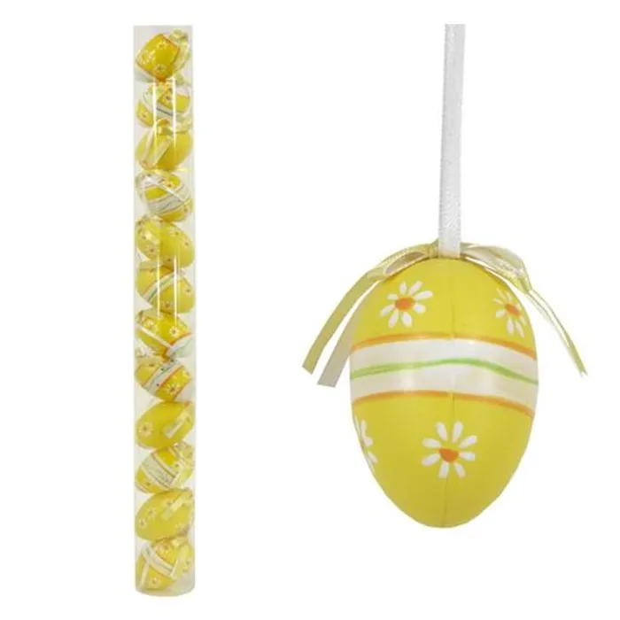 Hlavný obrázok produktu Vajíčka velikonoční v tubě 12ks, 6 cm