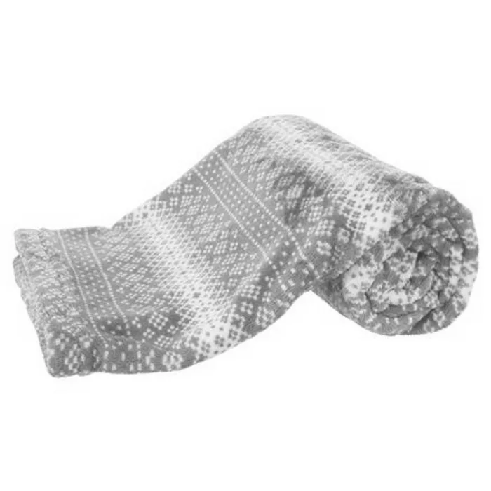 Hlavný obrázok produktu Vánoční deka LUMI modro-bílá 150 x 100 cm