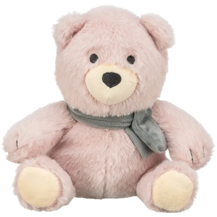 Hlavný obrázok produktu Vánoční medvídek Teddy, bez zvuku, 19 cm, růžová