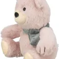 Ďalší obrázok produktu Vánoční medvídek Teddy, bez zvuku, 19 cm, růžová