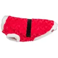 Vánoční plyšový obleček Santa, červenáS: 35cm, hruď: 52cm