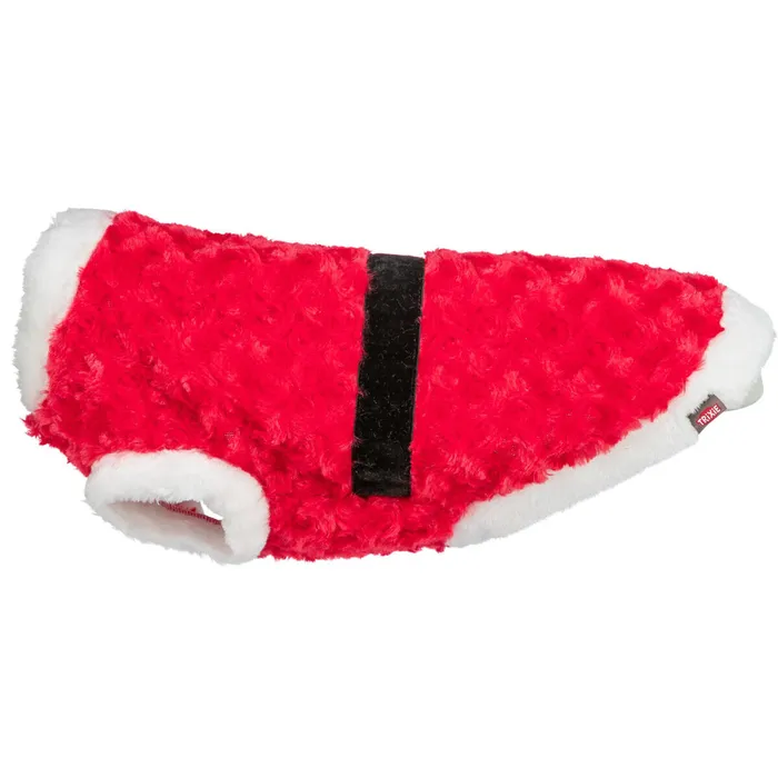 Hlavný obrázok produktu Vánoční plyšový obleček Santa, červenáS: 35cm, hruď: 52cm