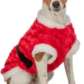 Ďalší obrázok produktu Vánoční plyšový obleček Santa, červenáS: 35cm, hruď: 52cm