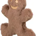 Ďalší obrázok produktu Vánoční postavička perníček, se zvukem, 16 cm, plyš, hnědá