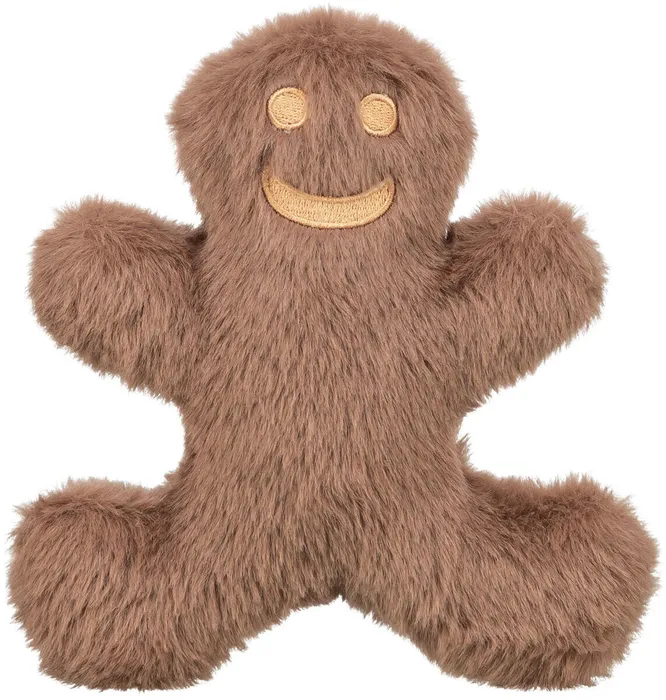 Hlavný obrázok produktu Vánoční postavička perníček, se zvukem, 16 cm, plyš, hnědá
