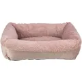 Ďalší obrázok produktu Vánoční sametové lůžko LIVIA Soft s hebkým okrajem, starorůžová 60 x 50 cm