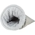 Ďalší obrázok produktu Vánoční sametový vak LIVIA Soft, o 40 × 60 cm, šedá