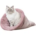 Vánoční sametový vak LIVIA Soft, o 40 × 60 cm, starorůžová