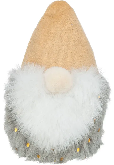Hlavný obrázok produktu Vánoční skřítek s catnipem, 10 cm, plyš, béžová/šedá/bílá