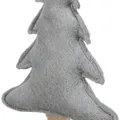 Ďalší obrázok produktu Vánoční stromek s catnipem, 10.5 cm, filc, šedá