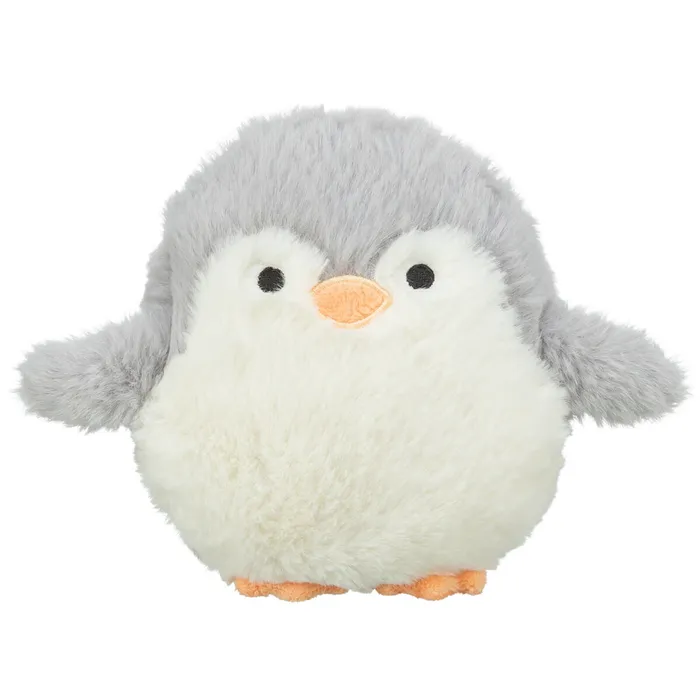 Hlavný obrázok produktu Vánoční tučňáček, bez zvuku, 16 cm, plyš, bílá/šedá