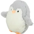 Ďalší obrázok produktu Vánoční tučňáček, bez zvuku, 16 cm, plyš, bílá/šedá