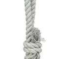 Ďalší obrázok produktu Vánoční zvonek na pamlsky, na laně, o 12/36 cm, tvrdá guma/bavlna, starorůžová