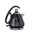 Varná kanvica „Legacy Floral“, čierna/biela, RUSSELL HOBBS